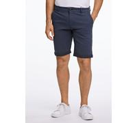 Chinoshorts LINDBERGH "Chino-Shorts Slim Fit", Herren, Gr. XXL, blau (dk blau), Obermaterial: 98% Baumwolle, 2% Elasthan, unifarben, slim fit, Hosen Chinoshorts (97877642-XXL) dk blau