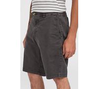 Chinoshorts O'NEILL "ESSENTIALS CHINO SHORTS", Herren, Gr. 32, N-Gr, grau (raven), Obermaterial: 98% Baumwolle, 2% Elasthan, Hosen Chinoshorts (15265617-32) raven