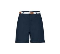 Chinoshorts OXMO "Chinoshorts OXChakira", Damen, Gr. 40, N-Gr, blau (insignia b), Obermaterial: 98% Baumwolle CO. 2% Elasthan EL., Hosen Chinoshorts (52770765-40) insignia b