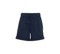 Chinoshorts OXMO "Chinoshorts OXChanel", Damen, Gr. 38, N-Gr, blau (total eclipse), Obermaterial: 98% Baumwolle CO. 2% Elasthan EL., Hosen Chinoshorts (94219633-38) total eclipse