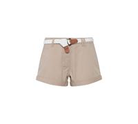 Chinoshorts OXMO "Chinoshorts OXChanett", Damen, Gr. 44, N-Gr, beige (simple tau), Obermaterial: 98% Baumwolle CO. 2% Elasthan EL., Hosen Chinoshorts (11114120-44) simple tau