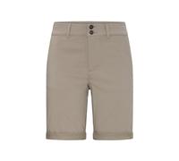 Chinoshorts OXMO "Chinoshorts OXKeily", Damen, Gr. 40, N-Gr, braun (roasted cashew), Obermaterial: 75% Viskose CV. 21% Nylon NY. 4% Elasthan EL., Hosen Chinoshorts (30244333-40) roasted cashew