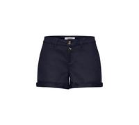 Cargoshorts OXMO "Chinoshorts OXPiera", Damen, Gr. 42, N-Gr, blau (marineblaus), Obermaterial: 98% Baumwolle CO. 2% Elasthan EL., casual, Basic kurz, Hosen (35138910-42) marineblaus