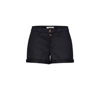 Chinoshorts OXMO "Chinoshorts OXPiera", Damen, Gr. 42, N-Gr, schwarz, Obermaterial: 98% Baumwolle CO. 2% Elasthan EL., Hosen Chinoshorts (61461328-42) schwarz