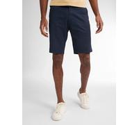 Chinoshorts PETROL INDUSTRIES, Herren, Gr. M, N-Gr, blau (navy blau), Web, Obermaterial: 99% Baumwolle, 1% Elasthan, unifarben, casual, regular fit kniefrei, Hosen, mit Gürtel (62435129-M) navy blau
