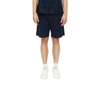 Chinoshorts S.OLIVER, Herren, Gr. L, N-Gr, blau (navy), Web, Obermaterial: 100% Baumwolle, unifarben, normal ca. Mitte Oberschenkel, Hosen Chinoshorts, Sommer-Shirts mit elastischem Bund (83438831-L)