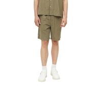Chinoshorts S.OLIVER, Herren, Gr. XXL, N-Gr, grün (khaki), Web, Obermaterial: 100% Baumwolle, unifarben, normal ca. Mitte Oberschenkel, Hosen Chinoshorts, Sommer-Shirts mit elastischem Bund (60242315-