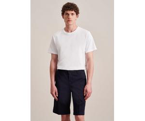 Chinoshorts SEIDENSTICKER "Schwarze Rose", Herren, Gr. 36, Normalgrößen, blau (dunkelblau), 97% Baumwolle, 3% Elasthan, unifarben, Hosen Chinoshorts (63955758-36) dunkelblau