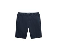 Chinoshorts SUPERDRY "UTILITY CHINO SHORT", Herren, Gr. 30, N-Gr, blau (baltic blau), Web, Obermaterial: 98% Baumwolle, 2% Elasthan, unifarben, relaxed fit knielang, Hosen Chinoshorts (22668341-30) ba
