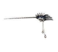 chiwanji Chinesische Haarstock Haarnadel Haarstab Haarstift Haarspange Haarschmuck Kopfschmuck, Blau