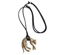 CHIZISX Modische Leoparden-Halskette aus Metall für lange Tragezeit und vielseitige Kleidungskombinationen. Leoparden-Halskette, Einheitsgröße, Wie beschrieben, Wie beschrieben