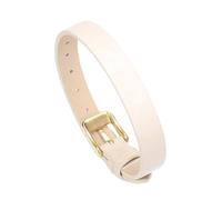 Chlikeyi 6-12mm Armband aus echtem Leder mit Nadelschnalle für Damen, Farbe 17, 8mm