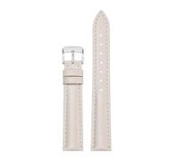 Chlikeyi Armband 10-22mm Echtleder-Uhrenarmband mit Leinenbindung für Damen, Farbe 9, 15mm