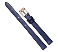 Chlikeyi Armband 6mm-22mm Echtes Leder Damen Schlank Weiches Ultra Dünnes Rindsleder Uhrenkette Zubehör, Farbe 4, 6mm