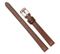 Chlikeyi Armband 6mm-22mm Echtes Leder Damen Schlank Weiches Ultra Dünnes Rindsleder Uhrenkette Zubehör, Farbe 6, 12mm