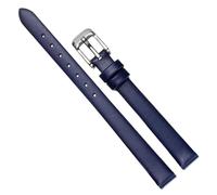 Chlikeyi Armband 6mm-22mm Universal Kleine Echtes Leder frauen Schlank Weiche Ultra Dünne Rindsleder Uhr Kette Zubehör, Farbe 4, 9mm