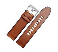 Chlikeyi Armband aus echtem Leder 22-26 mm Herren-Armband