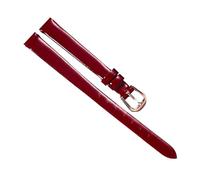 Chlikeyi Armband aus echtem Leder mit kleiner Größe für Damen-Uhrenkette 6-18mm, Farbe 6, 14mm