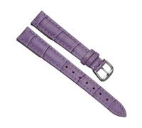 Chlikeyi Armband Universelles kleines Lederarmband für Damen, kleines Armband 10-14mm, Hellviolettes Silber 1, 12 mm