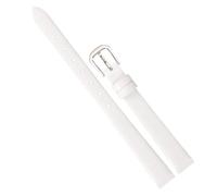 Chlikeyi Dünnes Uhrenarmband für Damen, echtes Leder, schmal, kleine Größe 6-18mm, mit silberner Dornschließe, Farbe 10, 7mm