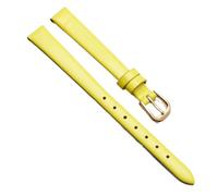 Chlikeyi Rotes universelles kleines Uhrenarmband für Damen, echtes Leder, dünn, exquisites Armband mit Dornschließe, 6-18mm, Farbe 2, 17 mm