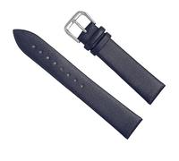 Chlikeyi Weiche Leder-Uhrenarmbänder 8-22mm für Herren-/Damen-Armband-Uhrenarmbänder, Dunkelblau, 10 mm