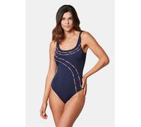 Chlorresistenter Badeanzug blau 38 B