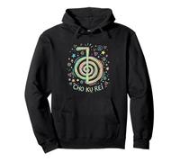 Cho Ku Rei Symbol, Reiki, Power, Protection, Aura Flow Pullover Hoodie