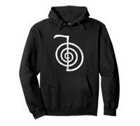 Cho Ku Rei Symbol, Reiki, Power, Protection, Aura Flow Pullover Hoodie