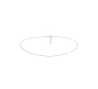 Choker ELLI "Halskette Choker Kreuz Symbol Trend 925 Silber" Gr. 36, silber, Halsketten, Damen, ohne Stein, Silber 925 (Sterlingsilber) (10607800-36) silber