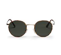 CHPO Unisex-Erwachsene Liam Sonnenbrille, Gold (Gold/Black), 48