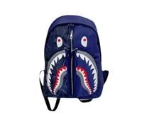 Chrees Hai-, Einzigartiges Graffiti-Muster, Robuste Oxford-Büchertasche mit Verstellbaren Riemen und Mehreren Taschen, für Schule, Reisen, Fitnessstudio, Wandern, Weihnachten, (#2)
