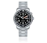 Chris Benz Damen, Herren, Unisexuhr CB-1000A-S-MB Automatik, Taucheruhr