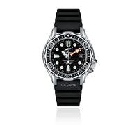 CHRIS BENZ DEEP 500M Automatic Taucheruhr mit Kautschukband, Tintenfischschwarz