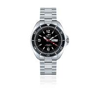 CHRIS BENZ ONE Man 200M Taucheruhr mit Metallband, Tintenfischschwarz