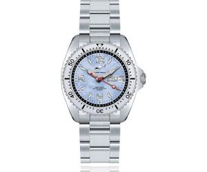 CHRIS BENZ - Taucheruhr-Armbanduhr - ONE MEDIUM 200M - CBM-H-MB-SI