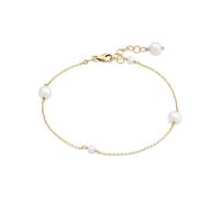 CHRIST Damen Armband gold / perlweiß, Größe One Size, 4505404 Gold / Perlweiß One Size