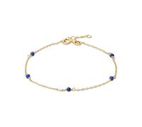 CHRIST Damen-Armband 375er Gelbgold 5 Lapis CHRIST C-Collection blau 001 (Artikelnummer: 4S513/70X001)