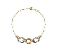 CHRIST Damen-Armband 585er Gelbgold, 585er Weißgold One Size 89131995