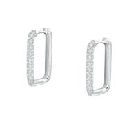 CHRIST Damen-Creolen 925er Silber, recycelt One Size 89080576