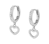 CHRIST Damen-Ohrhänger 925er Silber, recycelt One Size 89080398