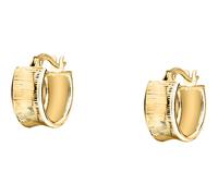 CHRIST Damen-Creolen 375er Gelbgold One Size Gelbgold 89193027