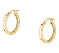 CHRIST - Creolen 585er Gelbgold Ohrringe 1 ct Damen