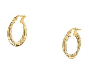 CHRIST Creolen 585er Gelbgold One Size Damen