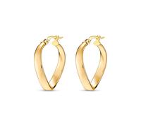 CHRIST Damen-Creolen 375er Gelbgold CHRIST C-Collection gold 3T183/10X001