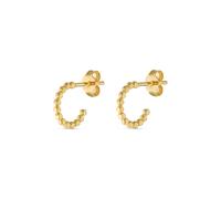 CHRIST Damen-Creolen Creole Kügelchen 375er Gelbgold CHRIST C-Collection gelbgold 4S376/70X001