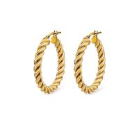 QOOQI QOOQI Damen-Creolen 925er Silber One Size 88340191 Creolen Damen