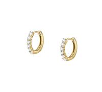 CHRIST Damen-Creolen 925er Silber, recycelt One Size 89080789