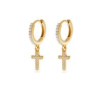 CHRIST Creolen 925er Silber, recycelt gold Damen