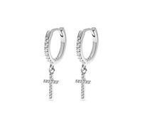 CHRIST Creolen 925er Silber, recycelt silber Damen